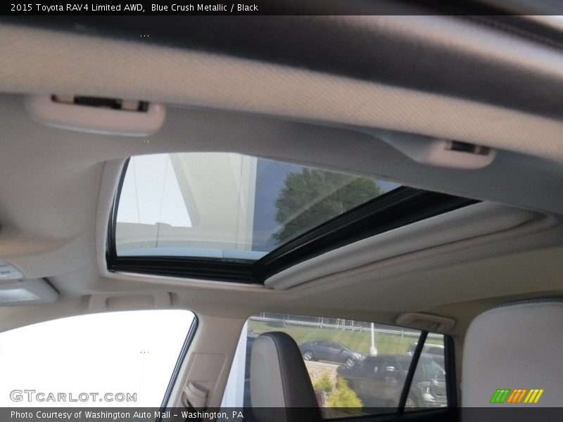 Blue Crush Metallic / Black 2015 Toyota RAV4 Limited AWD