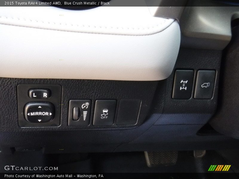 Blue Crush Metallic / Black 2015 Toyota RAV4 Limited AWD