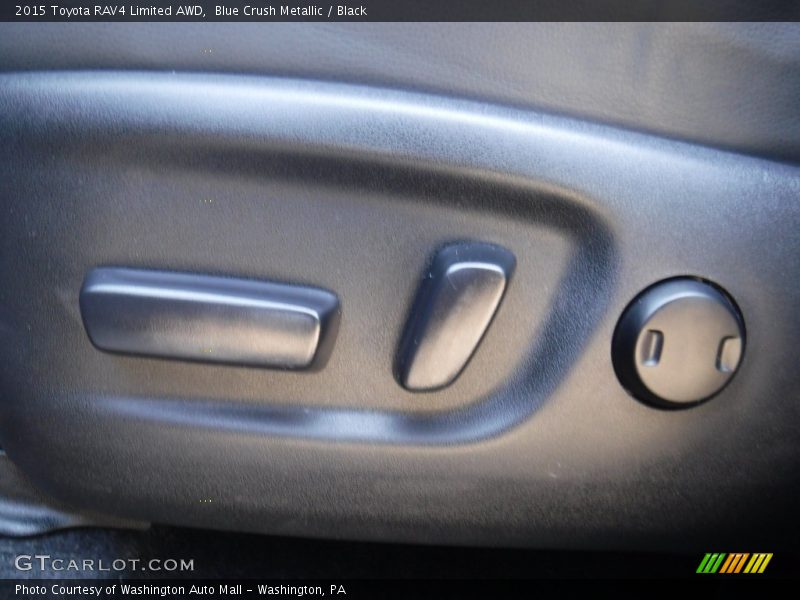 Blue Crush Metallic / Black 2015 Toyota RAV4 Limited AWD
