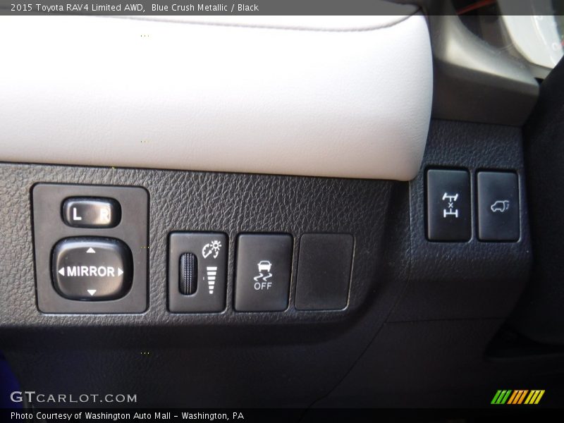 Blue Crush Metallic / Black 2015 Toyota RAV4 Limited AWD