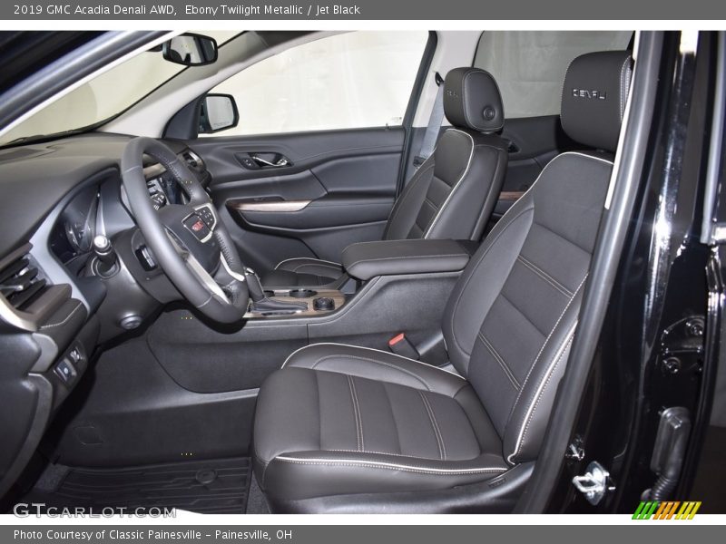 Ebony Twilight Metallic / Jet Black 2019 GMC Acadia Denali AWD