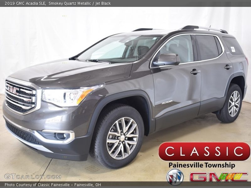 Smokey Quartz Metallic / Jet Black 2019 GMC Acadia SLE
