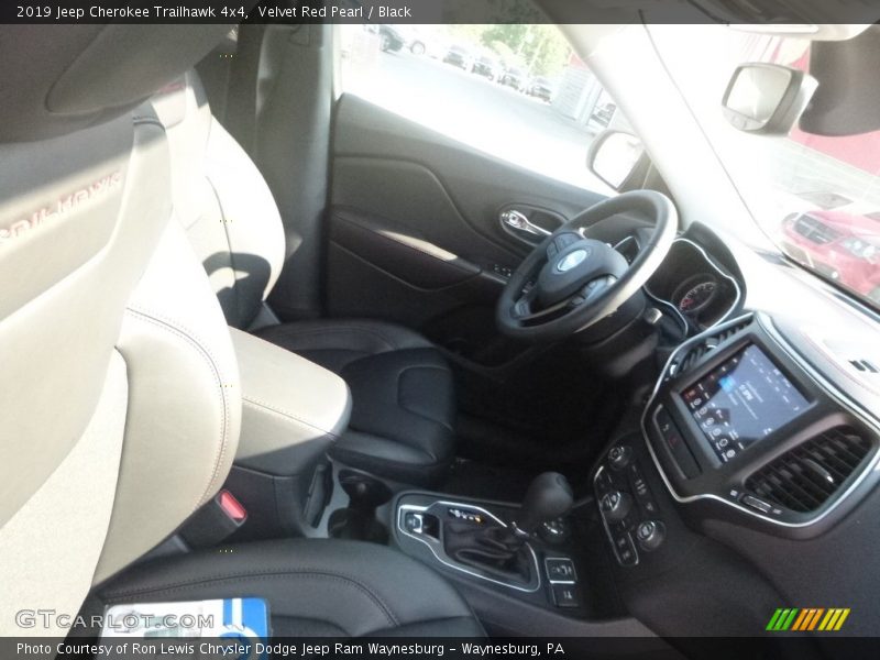 Velvet Red Pearl / Black 2019 Jeep Cherokee Trailhawk 4x4
