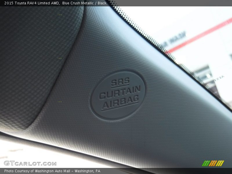 Blue Crush Metallic / Black 2015 Toyota RAV4 Limited AWD