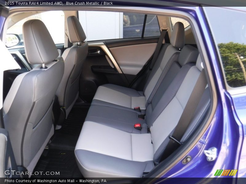Blue Crush Metallic / Black 2015 Toyota RAV4 Limited AWD