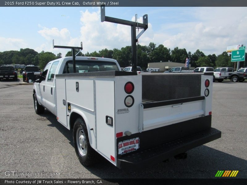 Oxford White / Steel 2015 Ford F250 Super Duty XL Crew Cab