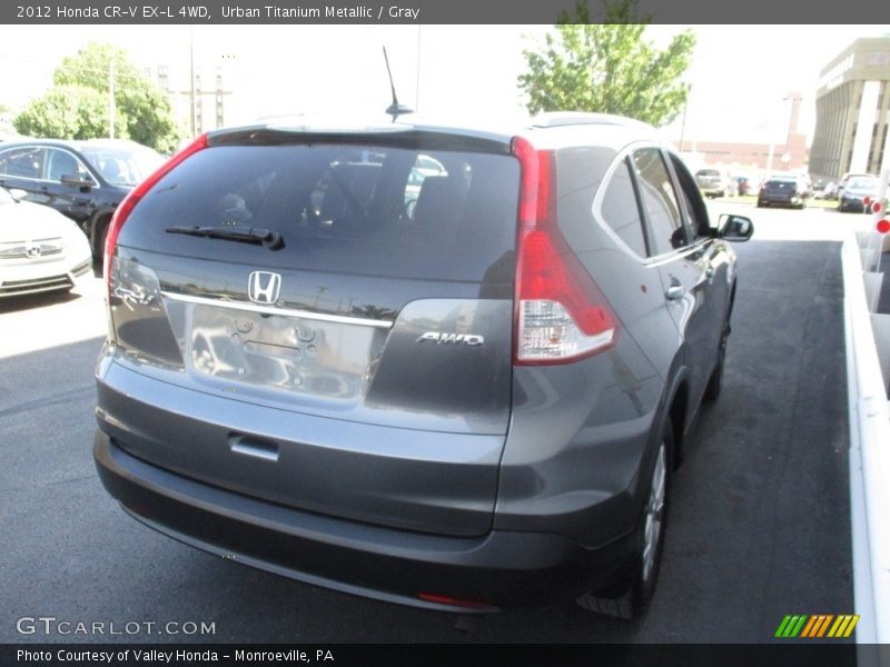 Urban Titanium Metallic / Gray 2012 Honda CR-V EX-L 4WD