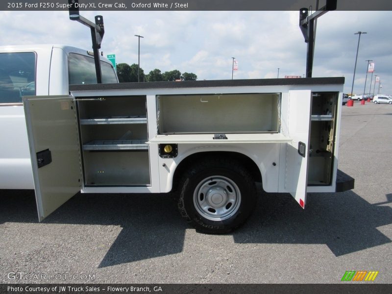 Oxford White / Steel 2015 Ford F250 Super Duty XL Crew Cab