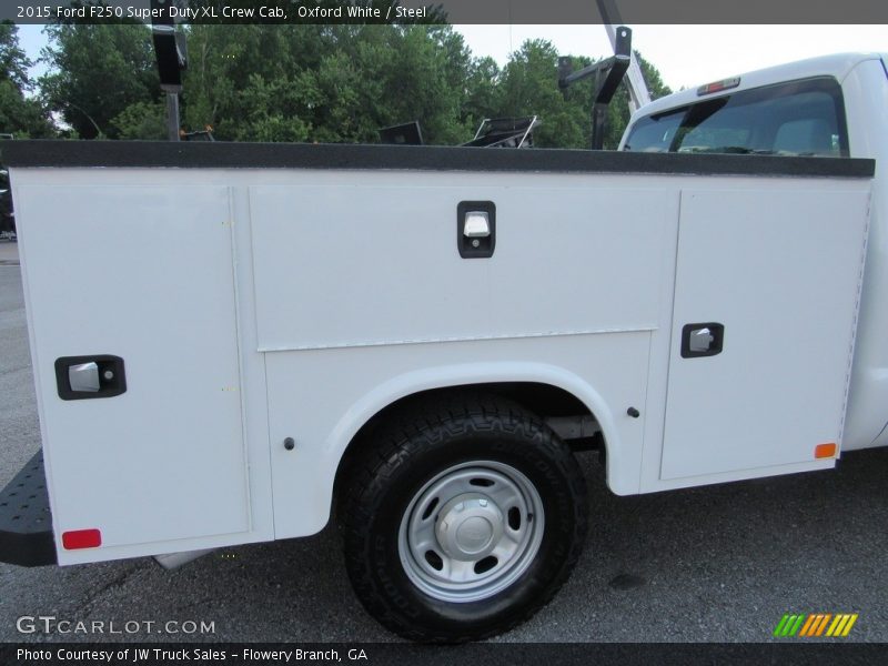 Oxford White / Steel 2015 Ford F250 Super Duty XL Crew Cab