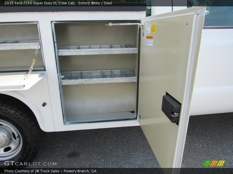 Oxford White / Steel 2015 Ford F250 Super Duty XL Crew Cab