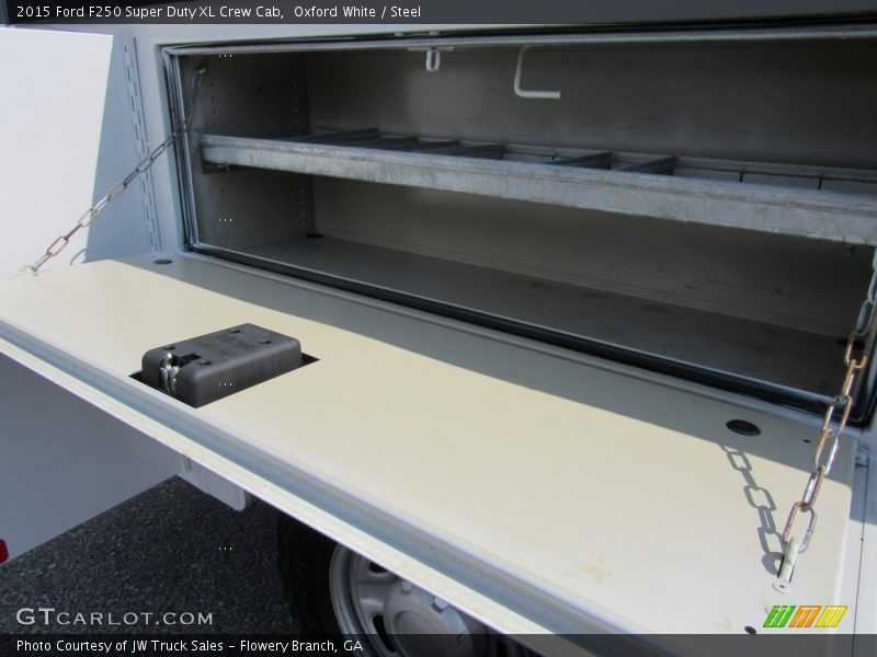 Oxford White / Steel 2015 Ford F250 Super Duty XL Crew Cab