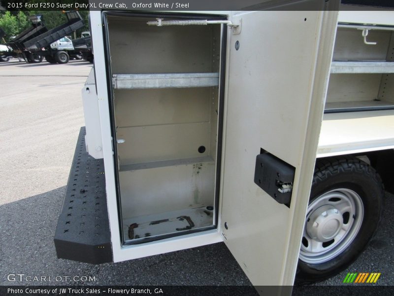 Oxford White / Steel 2015 Ford F250 Super Duty XL Crew Cab