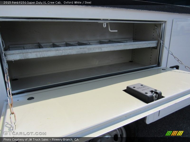 Oxford White / Steel 2015 Ford F250 Super Duty XL Crew Cab