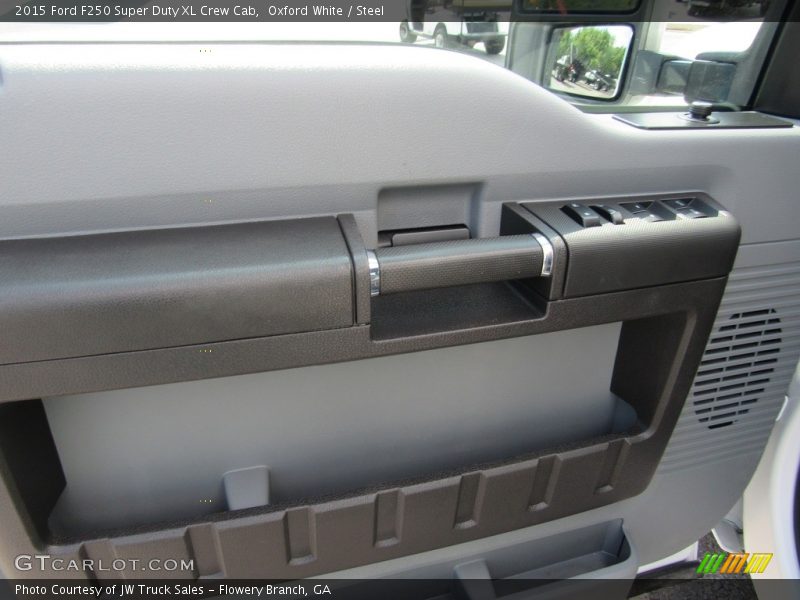 Oxford White / Steel 2015 Ford F250 Super Duty XL Crew Cab
