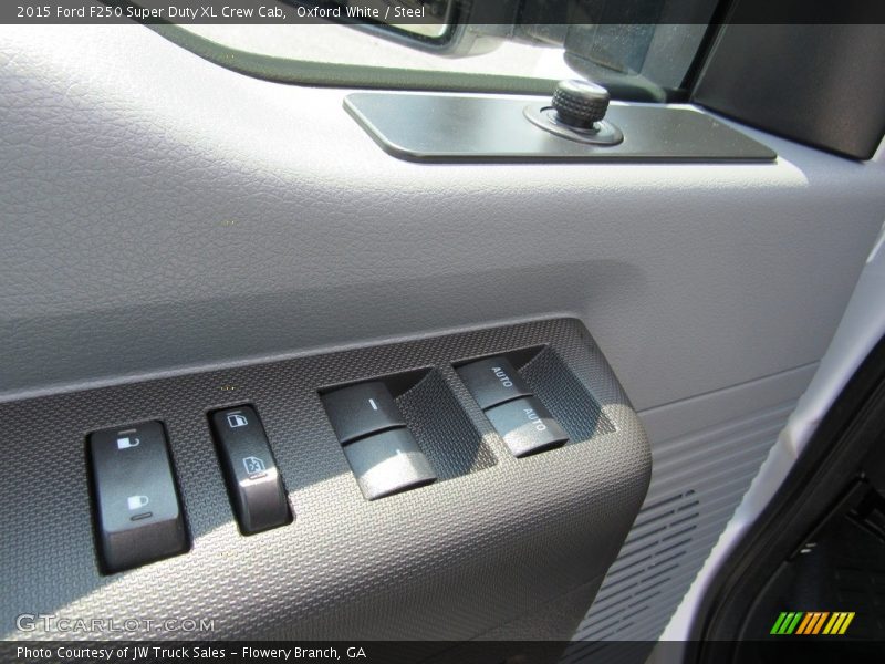 Oxford White / Steel 2015 Ford F250 Super Duty XL Crew Cab