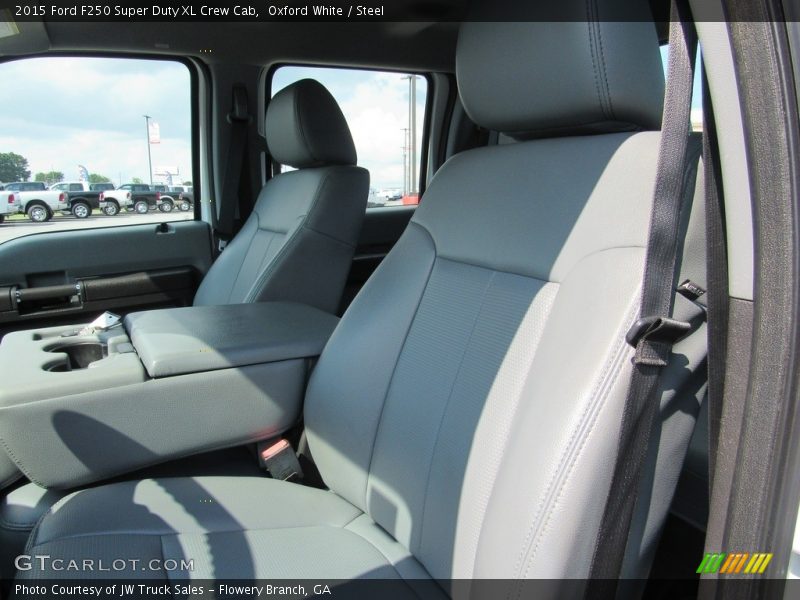 Oxford White / Steel 2015 Ford F250 Super Duty XL Crew Cab
