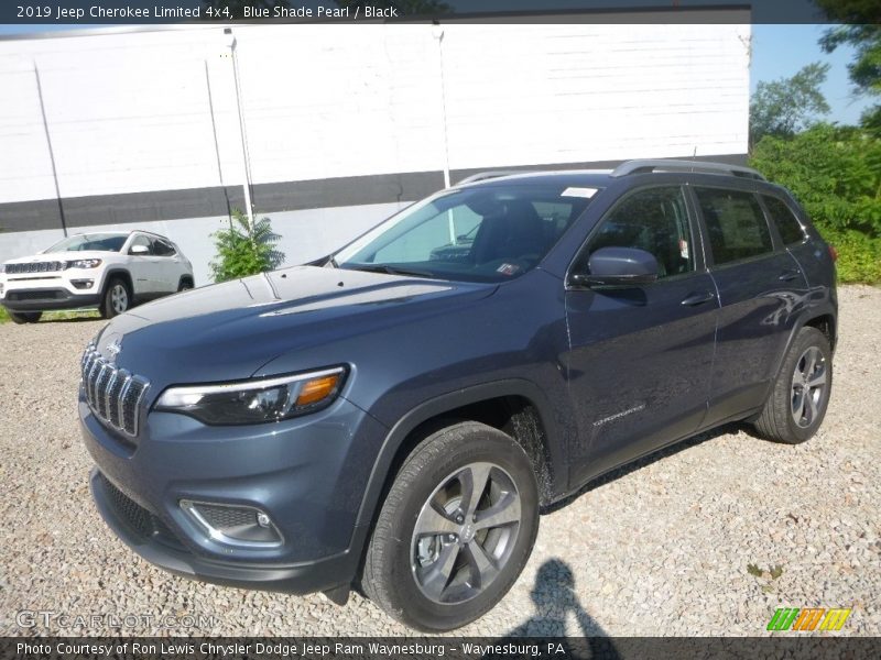 Blue Shade Pearl / Black 2019 Jeep Cherokee Limited 4x4
