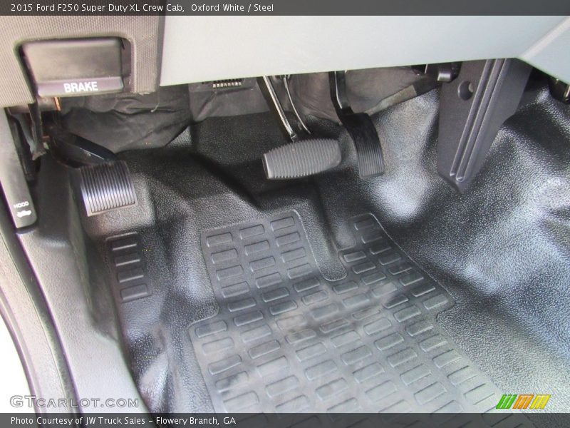 Oxford White / Steel 2015 Ford F250 Super Duty XL Crew Cab