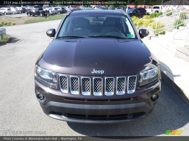 Rugged Brown Metallic / Dark Slate Gray/Light Pebble 2014 Jeep Compass Latitude 4x4