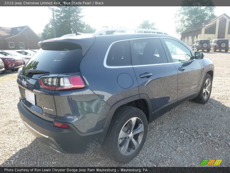 Blue Shade Pearl / Black 2019 Jeep Cherokee Limited 4x4