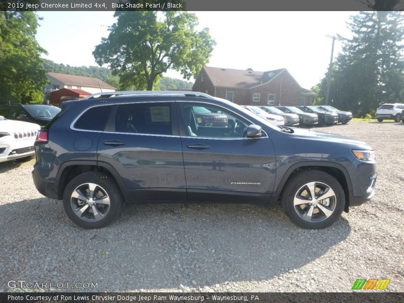 Blue Shade Pearl / Black 2019 Jeep Cherokee Limited 4x4