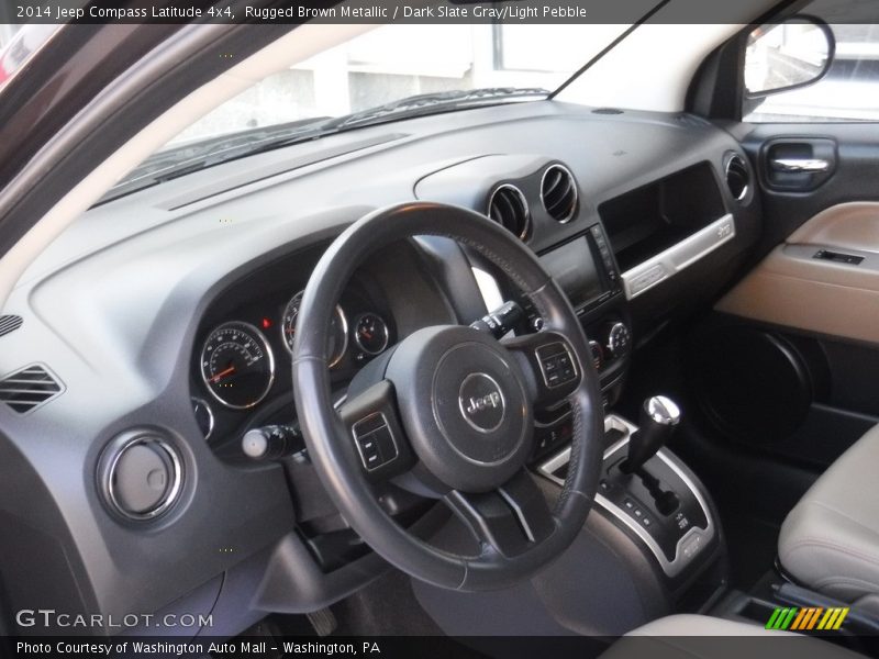 Rugged Brown Metallic / Dark Slate Gray/Light Pebble 2014 Jeep Compass Latitude 4x4