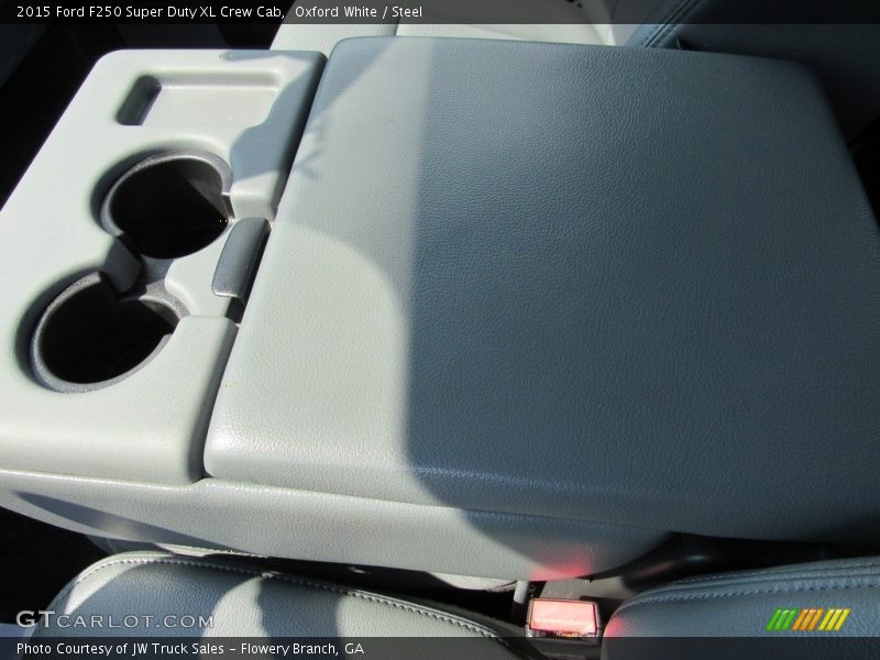 Oxford White / Steel 2015 Ford F250 Super Duty XL Crew Cab