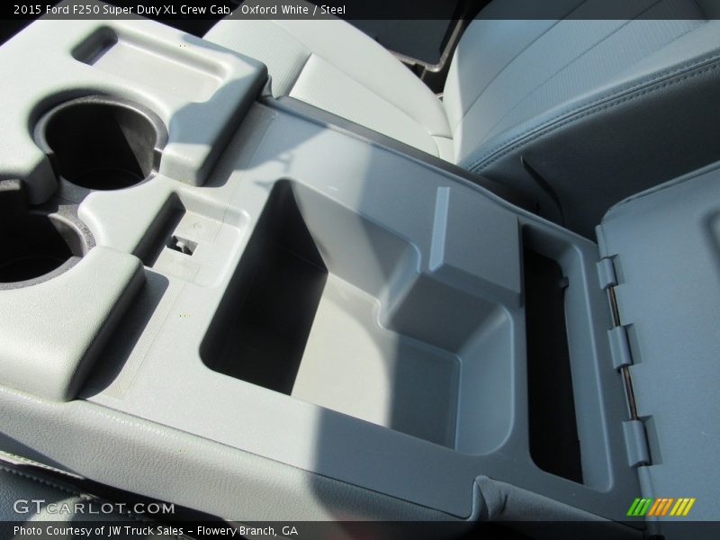 Oxford White / Steel 2015 Ford F250 Super Duty XL Crew Cab
