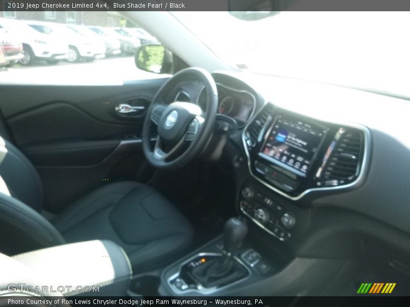 Blue Shade Pearl / Black 2019 Jeep Cherokee Limited 4x4