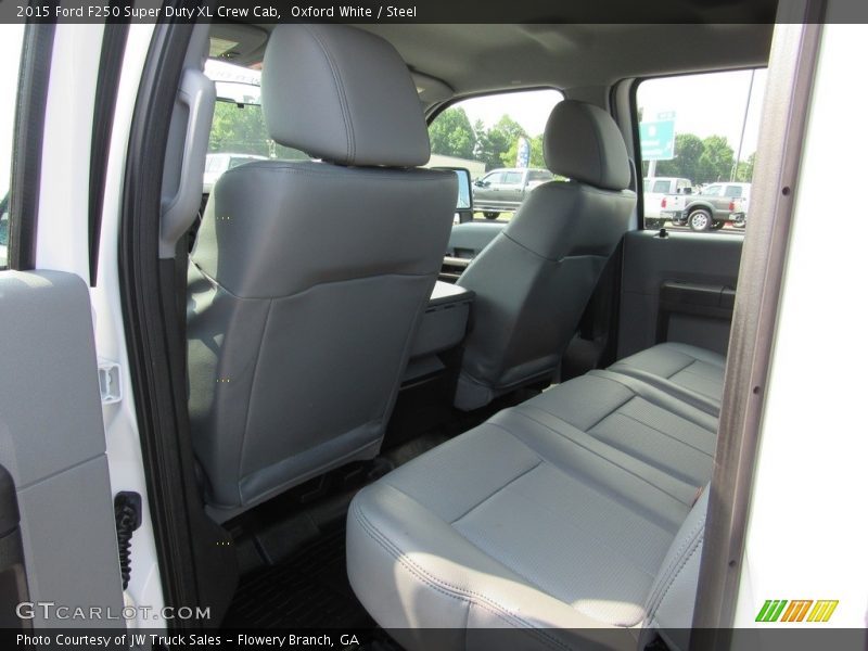 Oxford White / Steel 2015 Ford F250 Super Duty XL Crew Cab