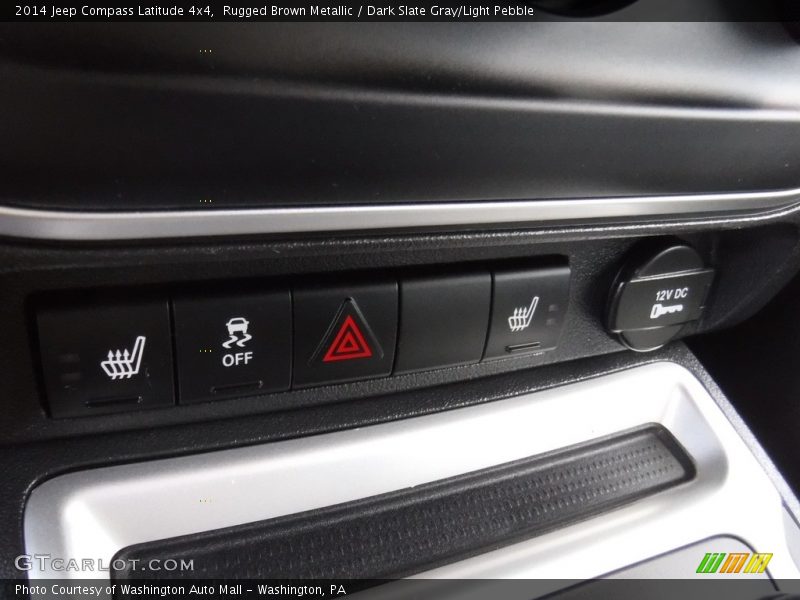 Rugged Brown Metallic / Dark Slate Gray/Light Pebble 2014 Jeep Compass Latitude 4x4