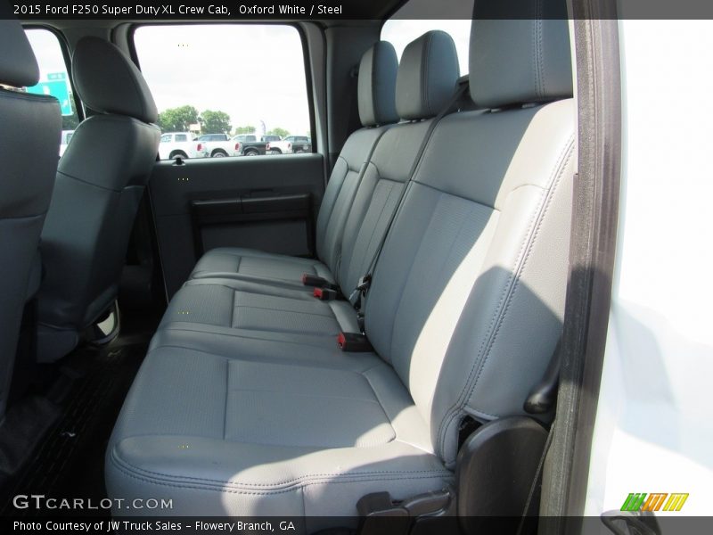 Oxford White / Steel 2015 Ford F250 Super Duty XL Crew Cab