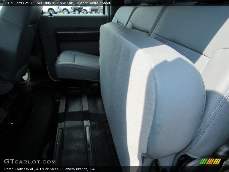 Oxford White / Steel 2015 Ford F250 Super Duty XL Crew Cab