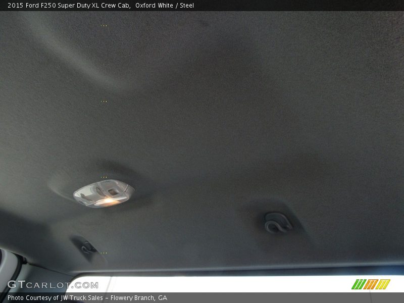 Oxford White / Steel 2015 Ford F250 Super Duty XL Crew Cab
