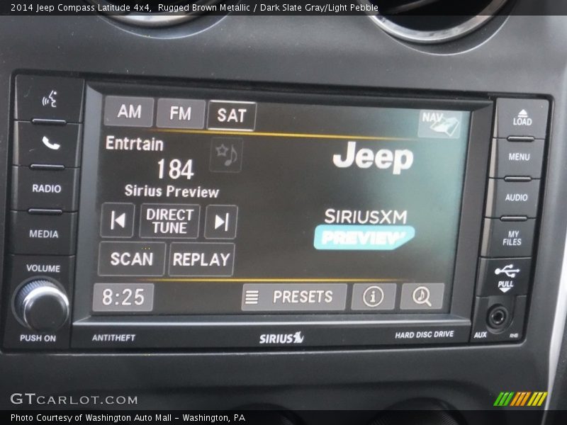 Rugged Brown Metallic / Dark Slate Gray/Light Pebble 2014 Jeep Compass Latitude 4x4