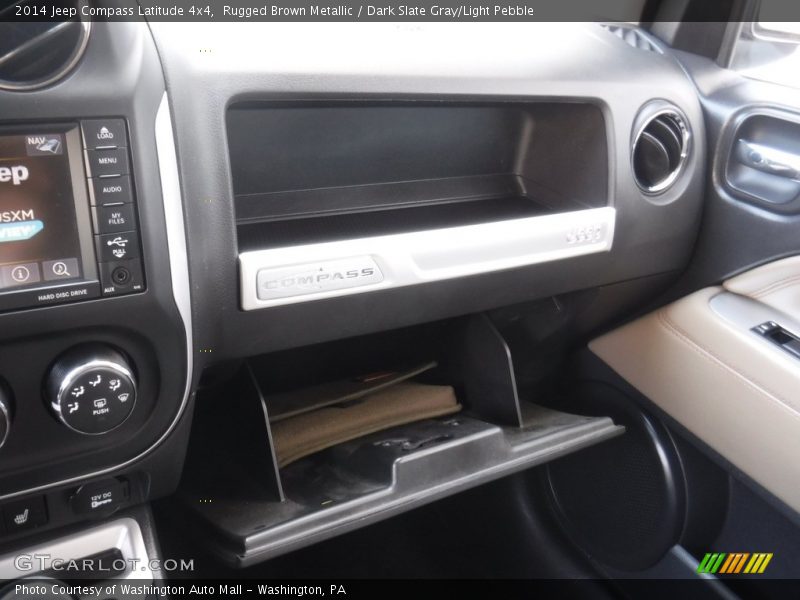 Rugged Brown Metallic / Dark Slate Gray/Light Pebble 2014 Jeep Compass Latitude 4x4