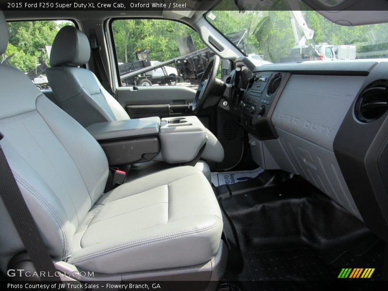 Oxford White / Steel 2015 Ford F250 Super Duty XL Crew Cab