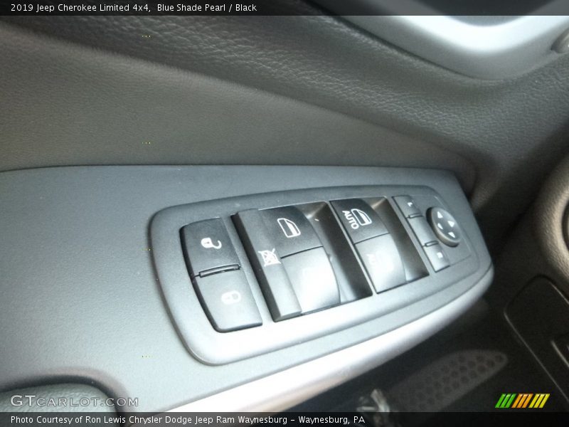 Blue Shade Pearl / Black 2019 Jeep Cherokee Limited 4x4