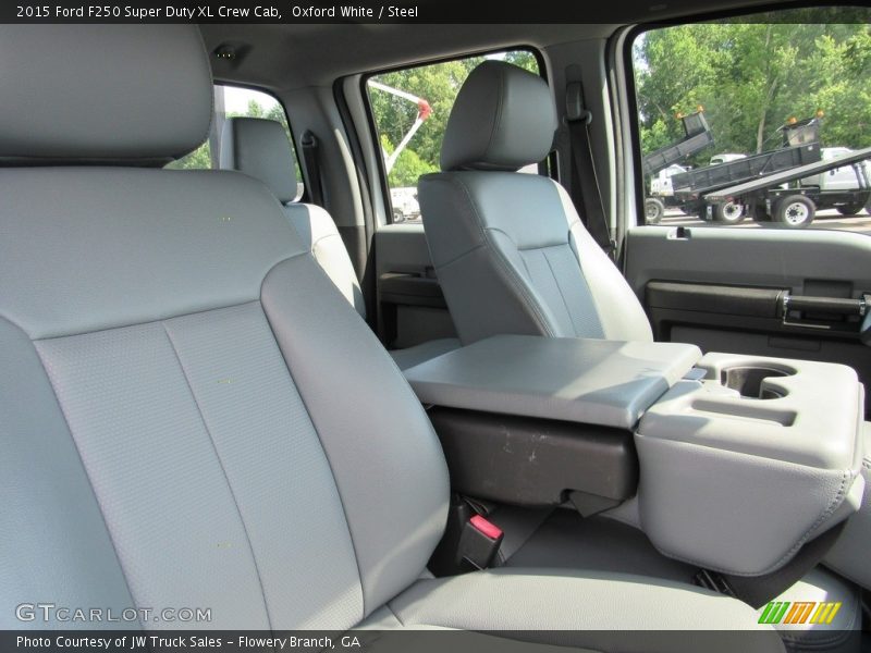 Oxford White / Steel 2015 Ford F250 Super Duty XL Crew Cab