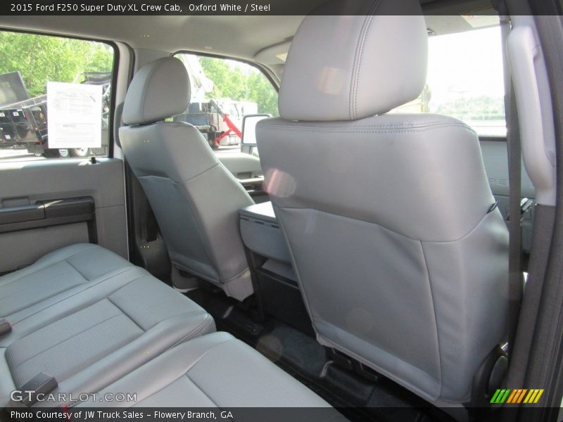 Oxford White / Steel 2015 Ford F250 Super Duty XL Crew Cab