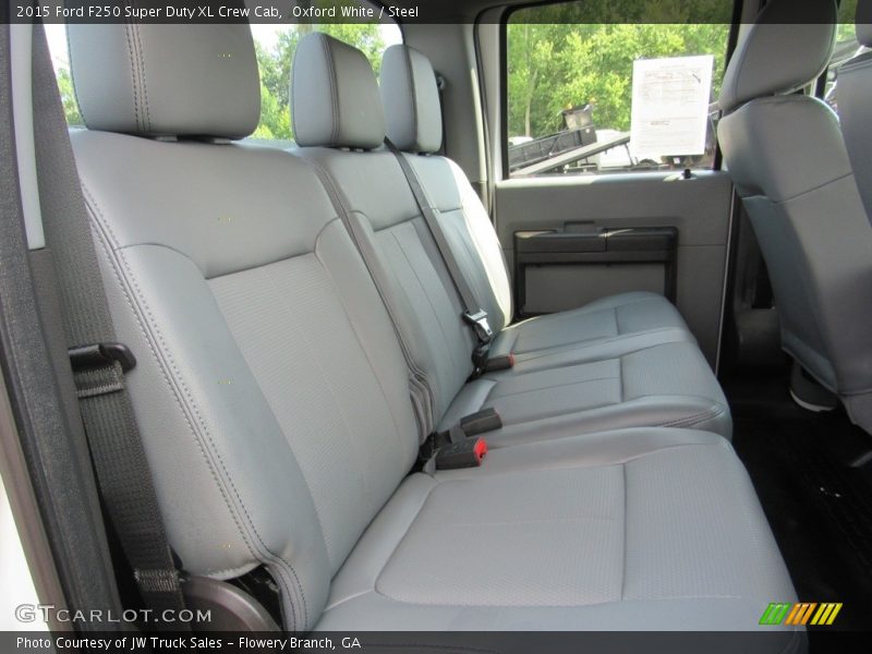 Oxford White / Steel 2015 Ford F250 Super Duty XL Crew Cab