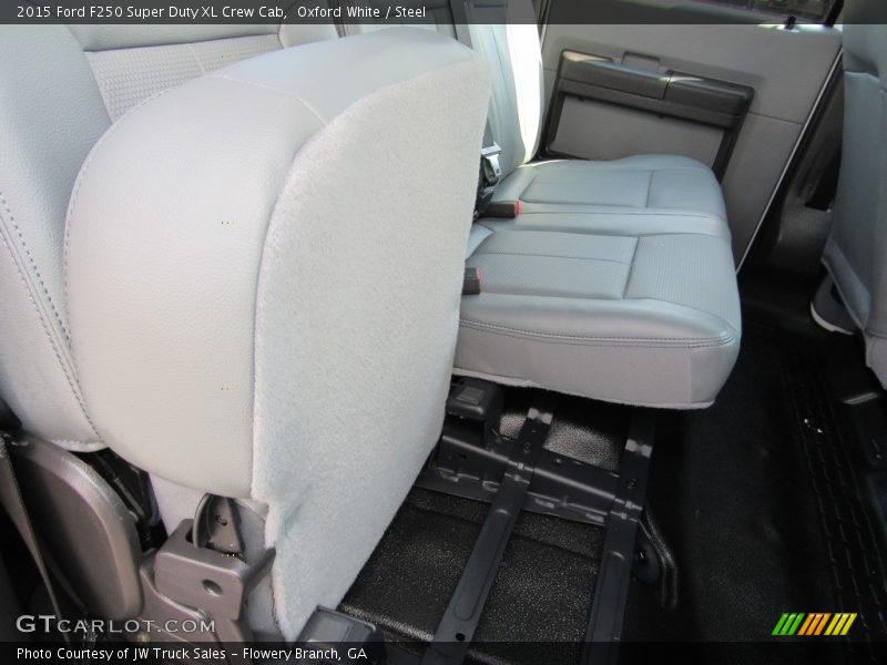 Oxford White / Steel 2015 Ford F250 Super Duty XL Crew Cab
