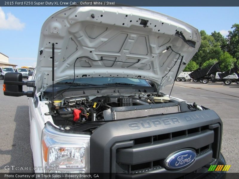 Oxford White / Steel 2015 Ford F250 Super Duty XL Crew Cab