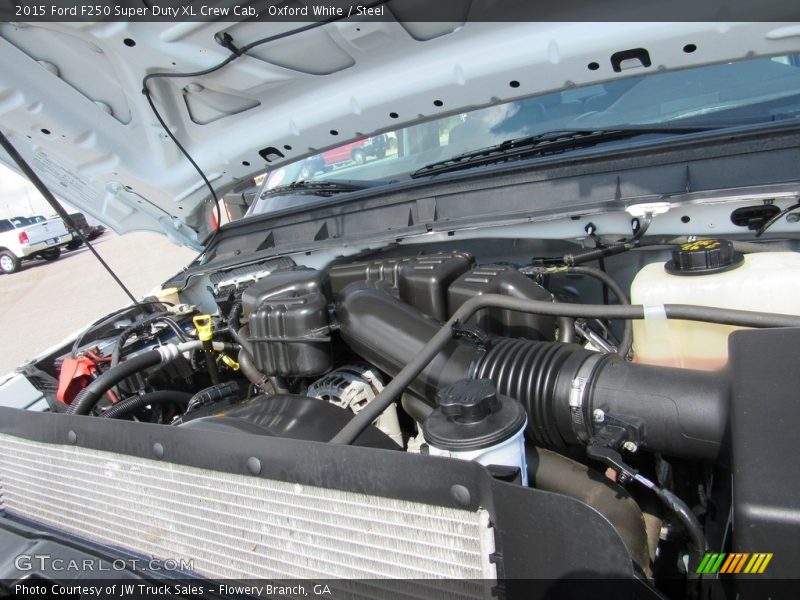 Oxford White / Steel 2015 Ford F250 Super Duty XL Crew Cab