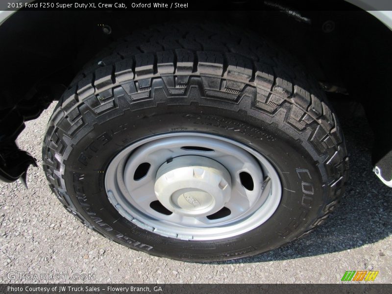 Oxford White / Steel 2015 Ford F250 Super Duty XL Crew Cab