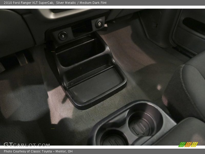 Silver Metallic / Medium Dark Flint 2010 Ford Ranger XLT SuperCab
