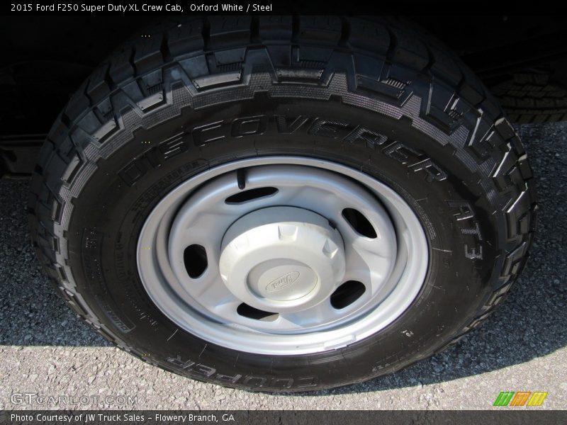 Oxford White / Steel 2015 Ford F250 Super Duty XL Crew Cab