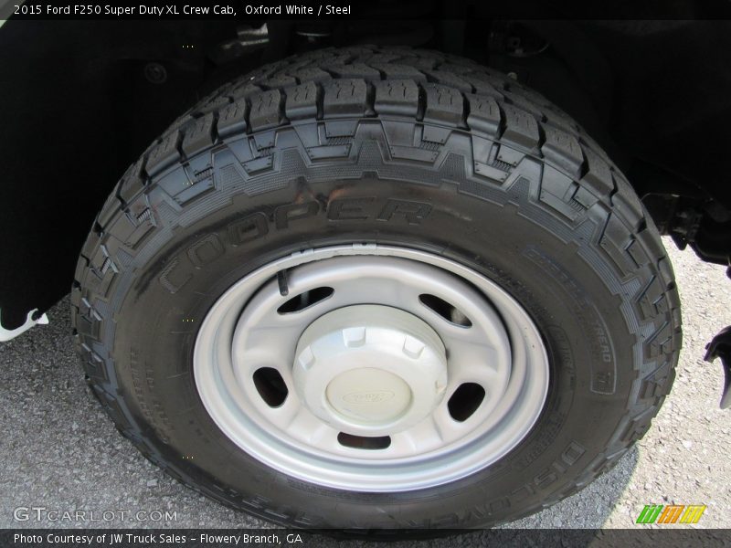 Oxford White / Steel 2015 Ford F250 Super Duty XL Crew Cab