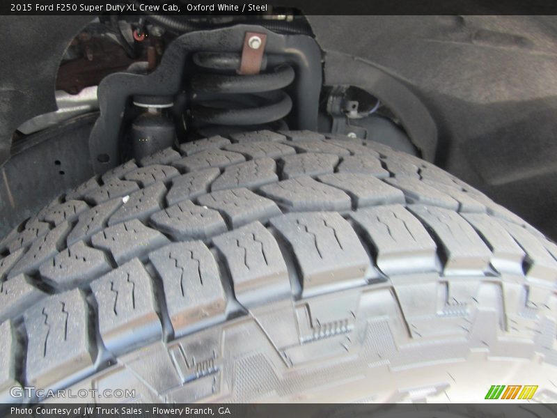Oxford White / Steel 2015 Ford F250 Super Duty XL Crew Cab