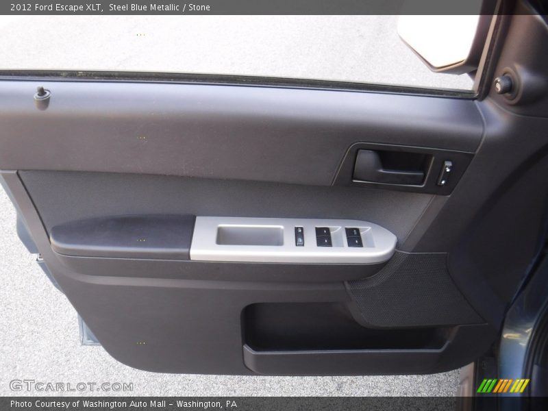 Steel Blue Metallic / Stone 2012 Ford Escape XLT